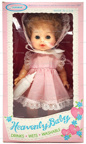 Horsman Heavenly Baby 13" Doll Vintage #05352
