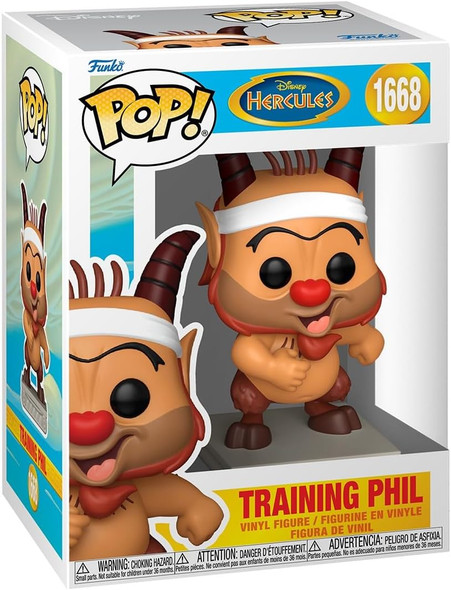 Funko Pop Disney 1668 Hercules Training Phil Vinyl Figure