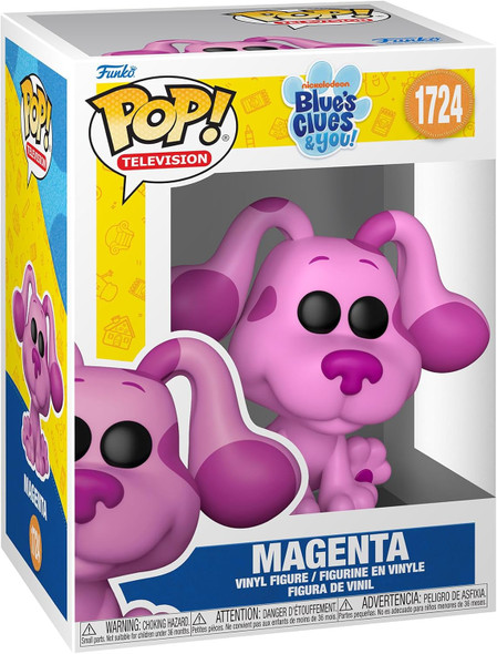 Funko Pop TV 1724 Blue's Clues & You Magenta Vinyl Figure
