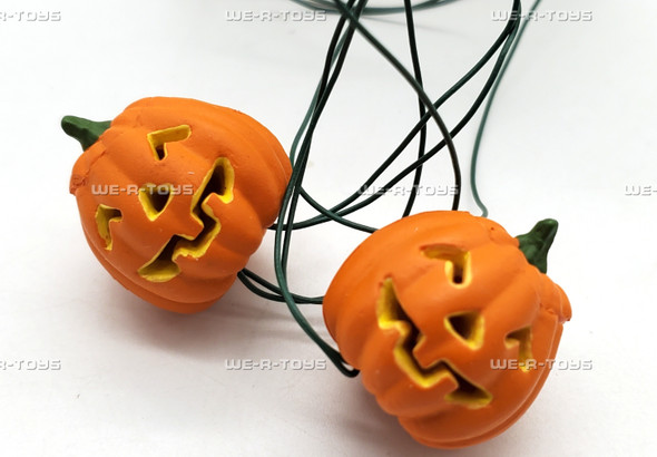 Dept 56 Snow Village Illuminated Jack-O-Lanterns Set of 2 NEW