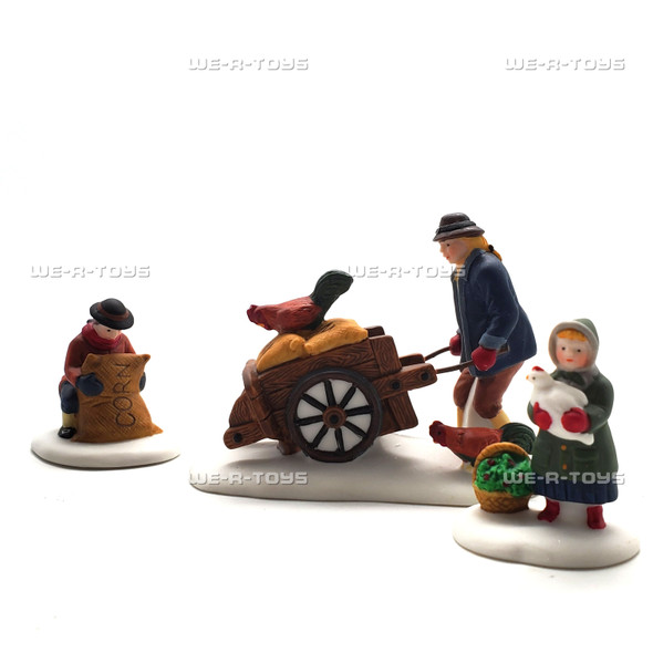 Department 56 New England Village Harvest Seed Cart 56456