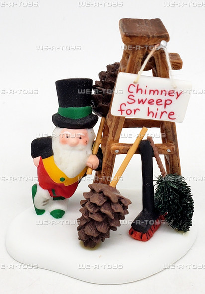 Department 56 North Pole Series Chimney Sweep for Hire 56843