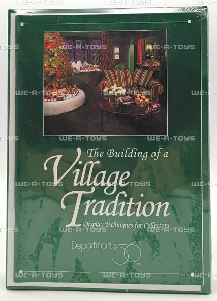 Department 56 The Building Of A Village Tradition Display Techniques Guide & VHS