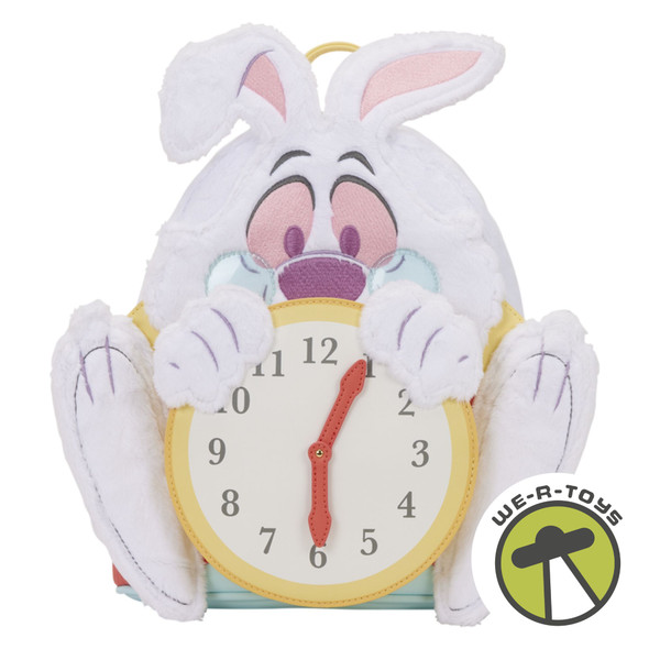 Alice in Wonderland White Rabbit Cosplay Mini Backpack Loungefly