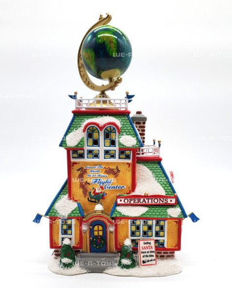 Department 56 Around the World in 24 Hours Flight Center North Pole Series