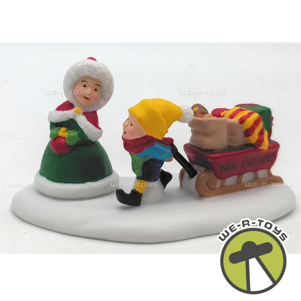 Department 56 Wee Deliver Groceries North Pole Series Village Accessory 56.57213