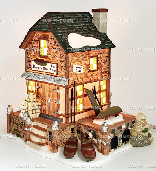 Department 56 Dickens' Village Regent's Park Punt Rental 808876