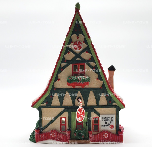 Department 56 Candy Cane & Peppermint Shop Heritage Village Collection 56390