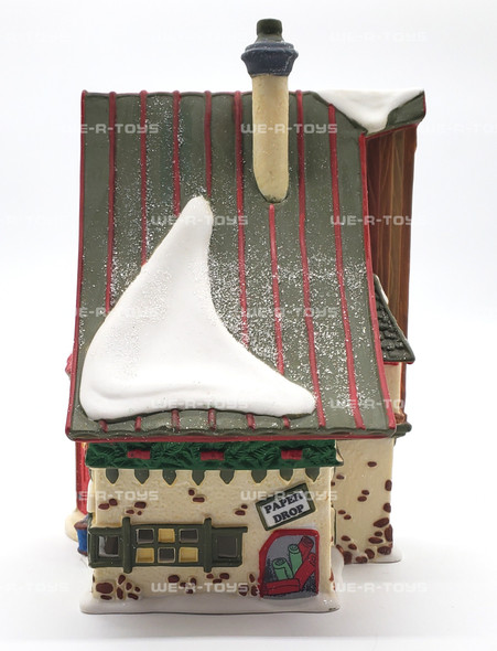 Department 56 Gift Wrap & Ribbons North Pole Series Lighted Building No. 56390