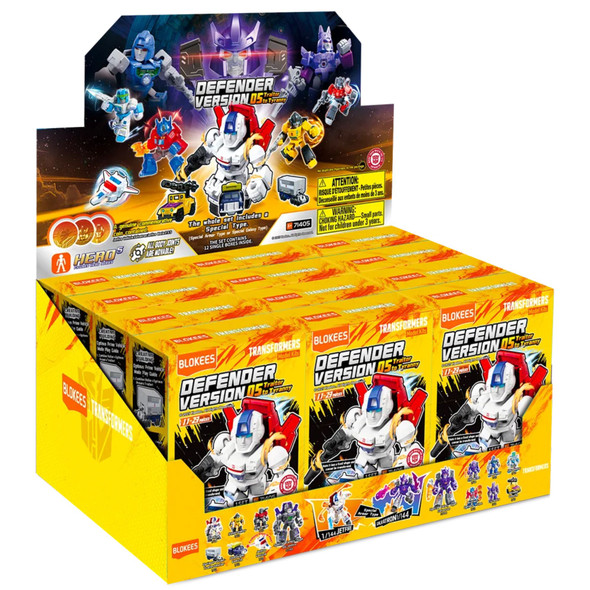 Blokees Transformers Defender Version 05 Traitor to Tyranny Case of 12 Model Kit