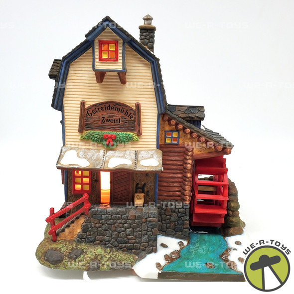 Department 56 Alpine Village Getreidemuhle Zwettl Grain Mill 56221 NEW