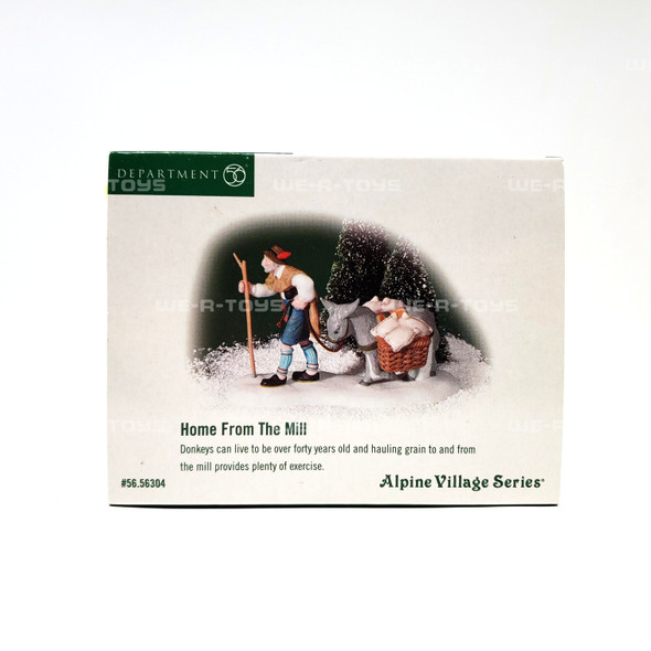 Department 56 Home From the Mill Alpine Village Series 56304 NEW