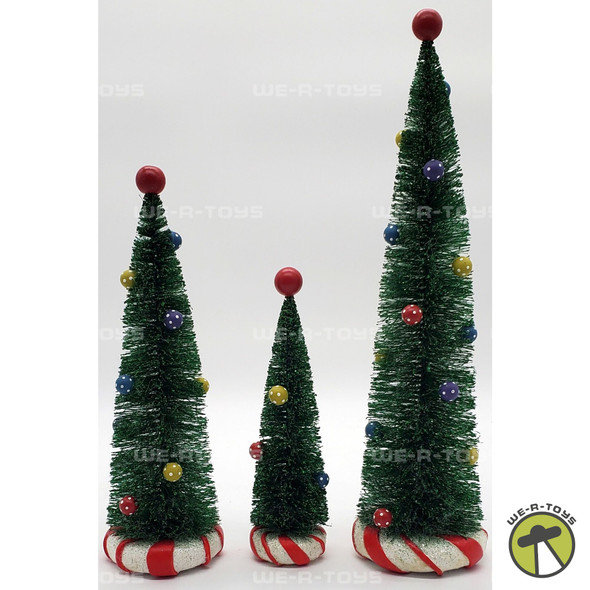 Department 56 Peppermint Trees Set of 3 Village Accessories 56721