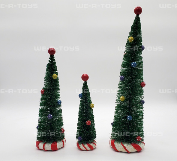 Department 56 Peppermint Trees Set of 3 Village Accessories 56721