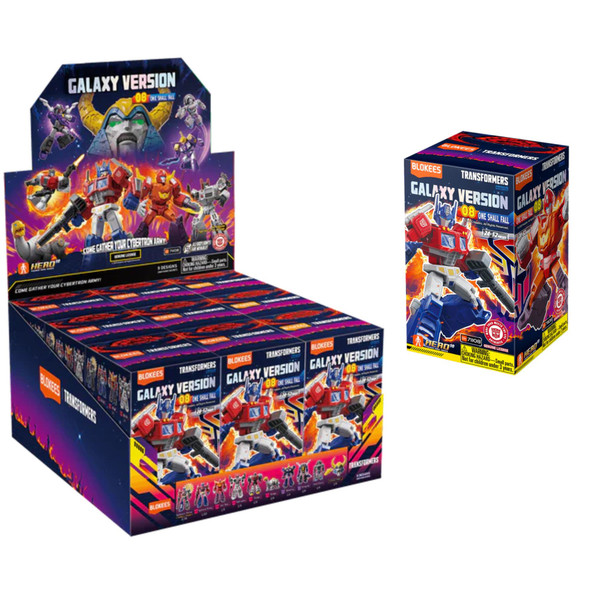 Blokees Transformers Galaxy Version 08 One Shall Fall Case of 9 Model Kits