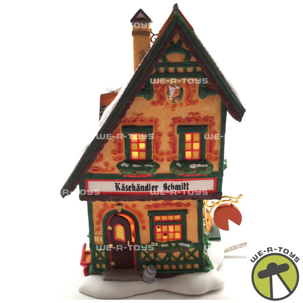 Department 56 Kasenhandler Schmitt Cheese Shop Alpine Village NEW