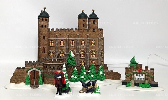 Department 56 Tower Of London Item #58500 Historical Landmark Series Set of 5