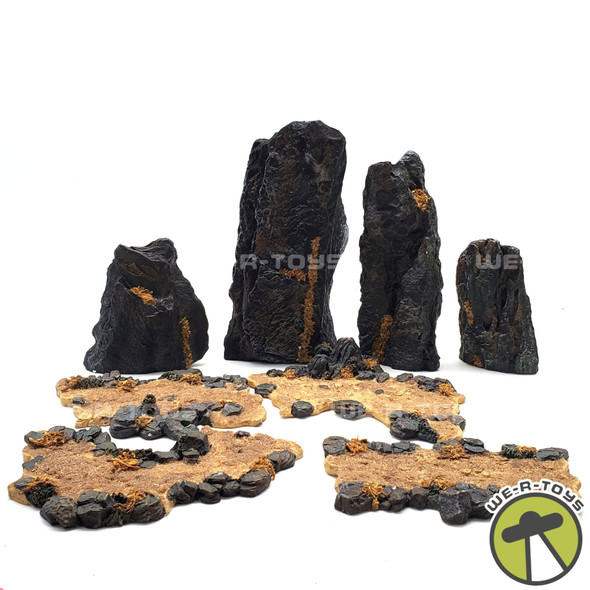 Department 56 Snow Village Halloween Series Village Eerie Rocks & Road