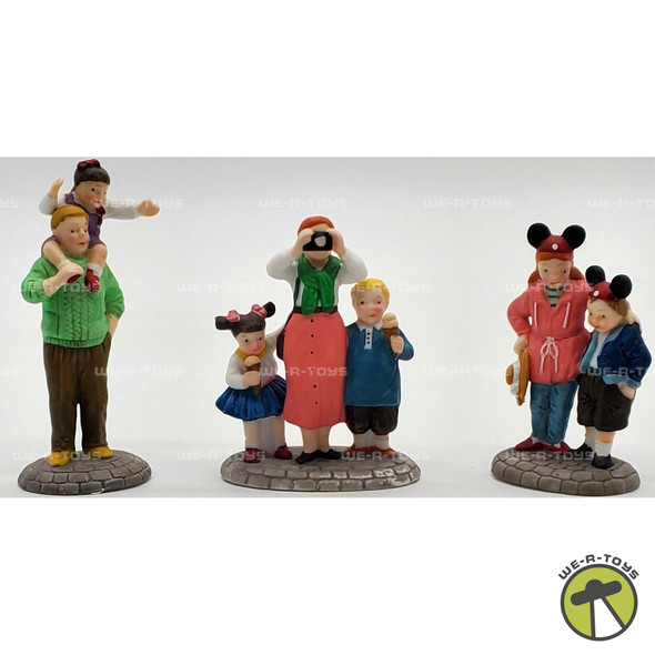 Department 56 Disney Parks Family Set of 3 Disney Parks Village Series #53546