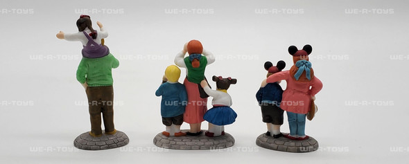Department 56 Disney Parks Family Set of 3 Disney Parks Village Series #53546