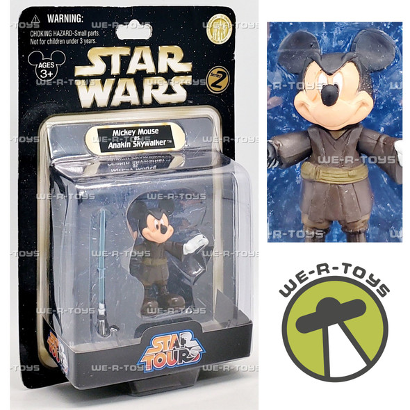 Star Wars Star Tours Series 2 Mickey Mouse as Anakin Skywalker Figure 2008