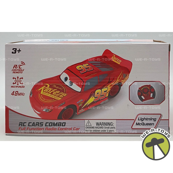 Lightning McQueen Disney Pixar Cars Full Function Radio Control Vehicle RSN