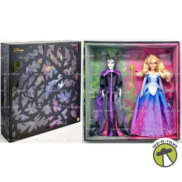 Disney Princess Maleficent & Aurora Doll Set 2024 Mattel HPG10