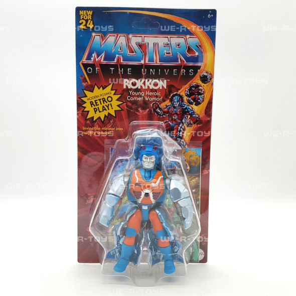 Masters of the Universe Origins Rokkon Figure 2023 Mattel Creations HTM93