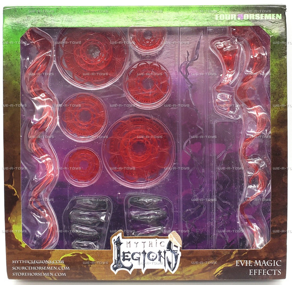 Mythic Legions Evil Magic Effects Accessories Set 2023 Four Horsemen #MLPOXMEE