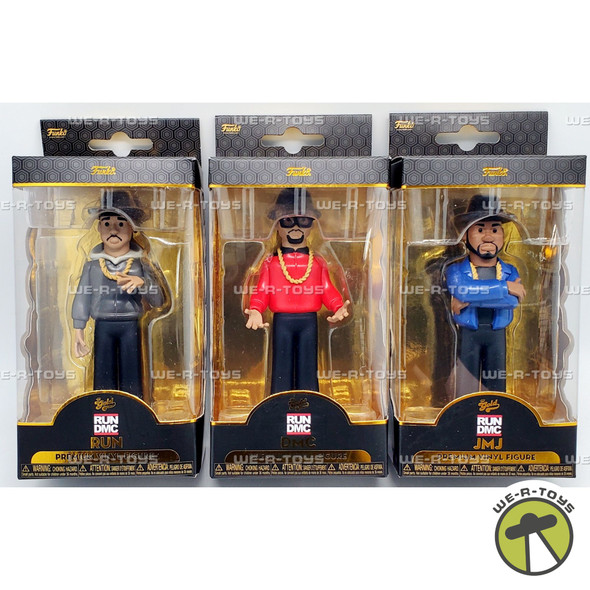 Funko Deluxe POP Moment Run DMC in Concert 01 Vinyl Figures in