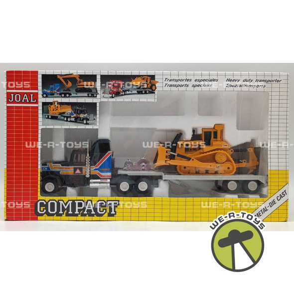 Joal Compact Heavy Duty Transporter with Excavator Metal Die Cast Vehicle #321
