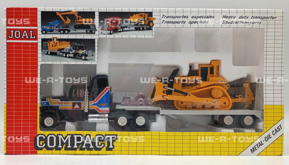 Joal Compact Heavy Duty Transporter with Excavator Metal Die Cast Vehicle #321