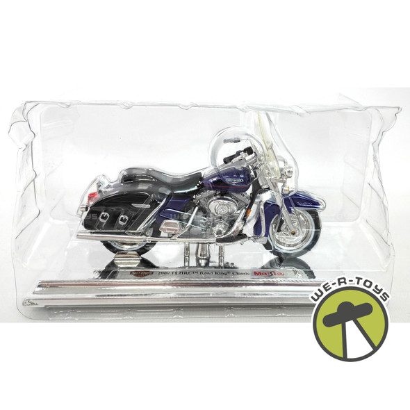 Harley-Davidson 2000 FLHRC Road King Classic Blue  Motorcycle Maisto 1:18