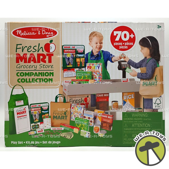 Fresh Mart Grocery Store Companion Collection Melissa & Doug Play Set 2024