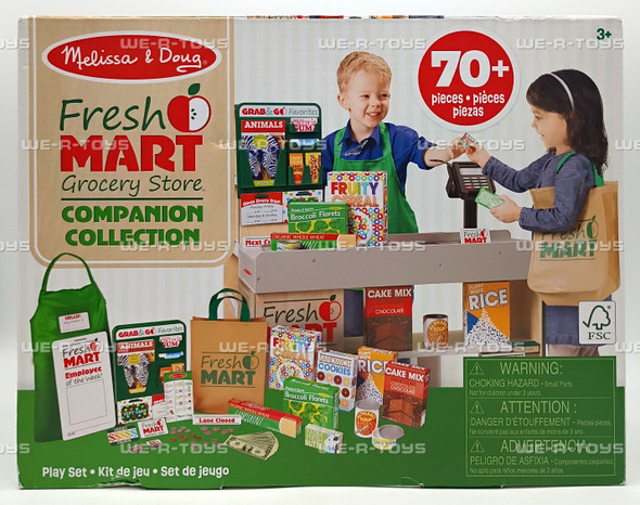 Fresh Mart Grocery Store Companion Collection Melissa & Doug Play Set 2024
