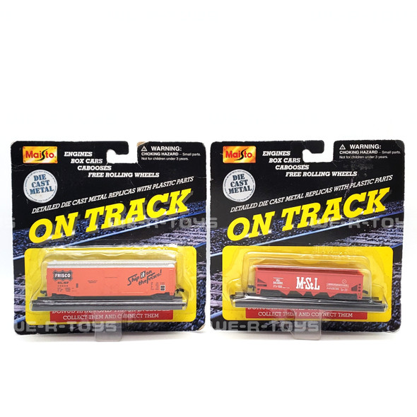 Maisto On Track Die Cast Replicas With Track Lot of Three 2000