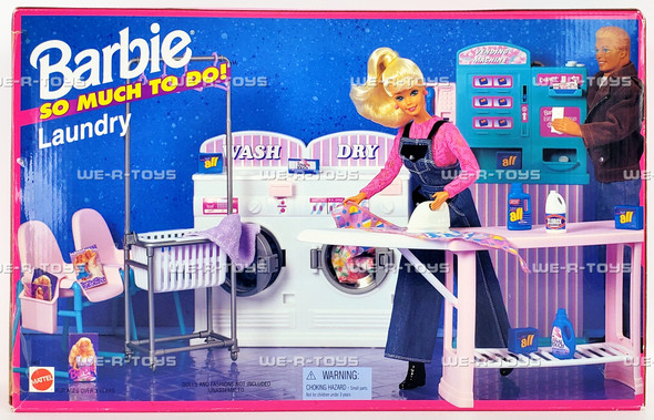 Barbie Laundry Playset So Much To Do! 1995 Mattel 67403
