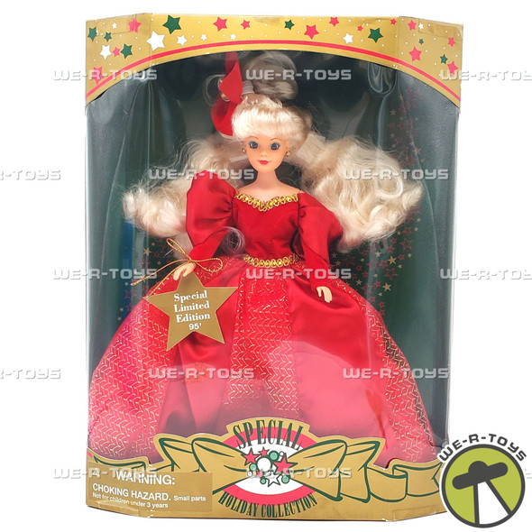 Special Collection Limited Edition 1995 Winter Holiday Doll With Red Dress JPI NEW
