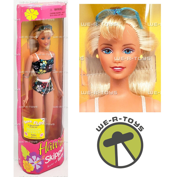 Hawaii Skipper Sister of Barbie Doll 1999 Mattel 24619