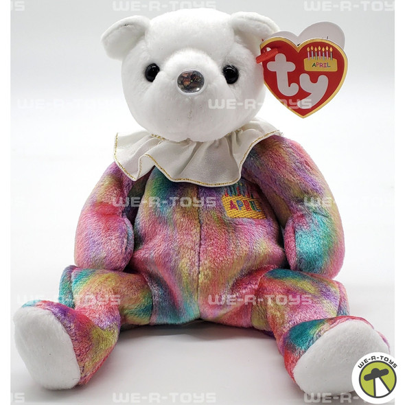 Ty Beanie Babies April the Birthday Bear 2002