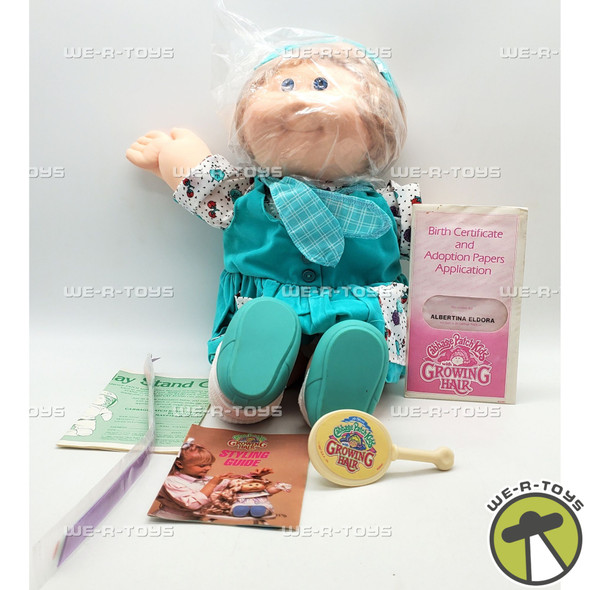 Cabbage Patch Corn Silk Kids 1986 Albertina Eldora Cornsilk Doll