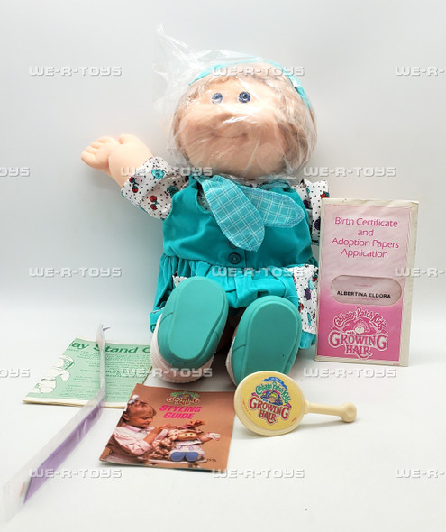 Cabbage Patch Corn Silk Kids 1986 Albertina Eldora Cornsilk Doll