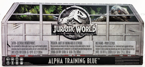 Jurassic World Alpha Training Blue Electronic Dinosaur 2018 Mattel 56790