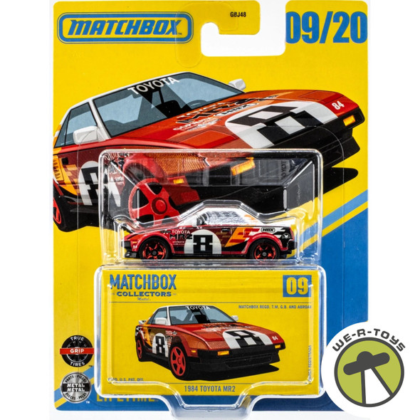 Matchbox Collectors 1984 Toyota MR2 #09/20 Die Cast 1/64 Mattel 2026