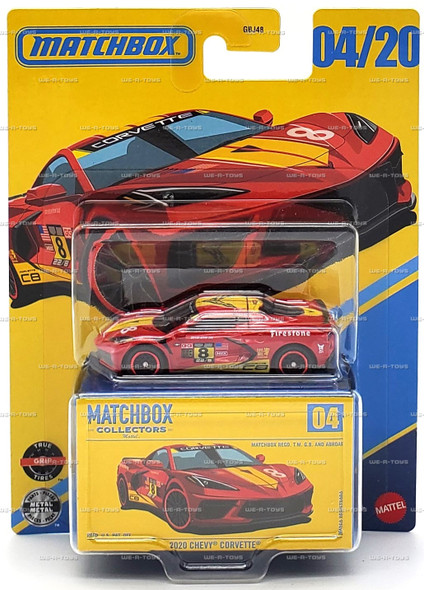 Matchbox Collectors 2020 Chevy Corvette #04/20 Die Cast 1/64 Mattel 2026