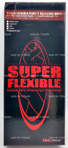 TBLeague Super Flexible Female Seamless Body Pale Med Bust Blonde Hair Figure
