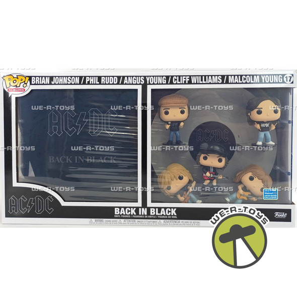 Funko POP! Albums AC/DC Back in Black Vinyl Figures Set 2021 In Case #17
