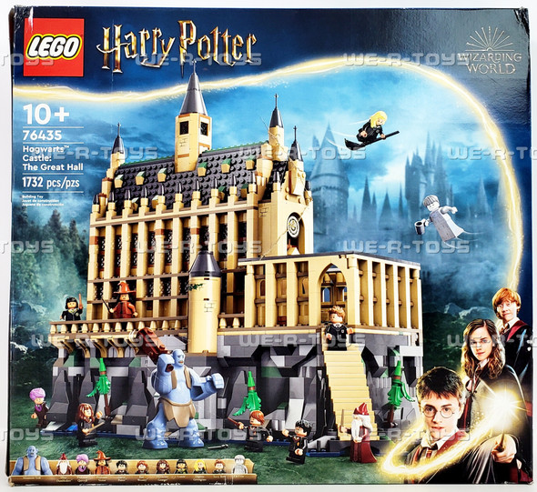 LEGO Harry Potter Hogwarts Castle: The Great Hall 1732 Piece Building Set 76435
