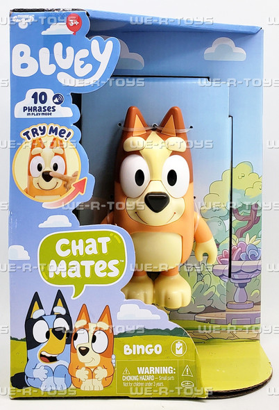 Bluey Chat Mates Bingo Electronic Figure 2025 Moose Toys 18970