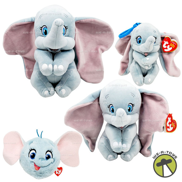 Ty Beanie Babies Disney Dumbo Lot of 4